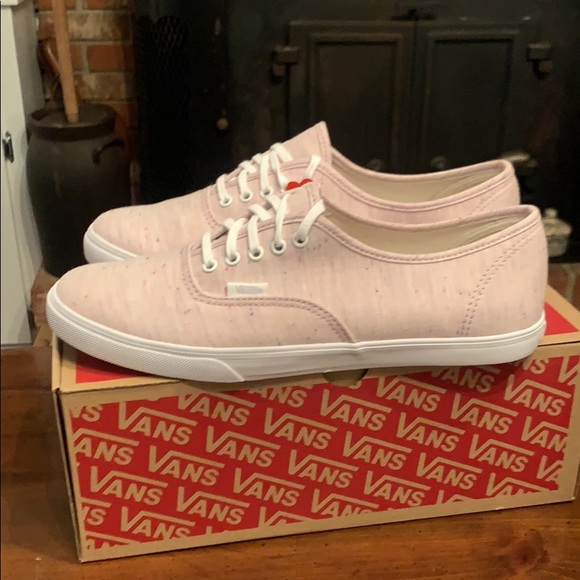 vans speckle jersey pink